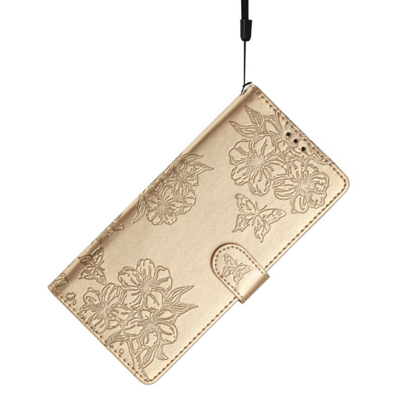 Lederhüllen Samsung Galaxy S25 Ultra 5g Kirschblüten