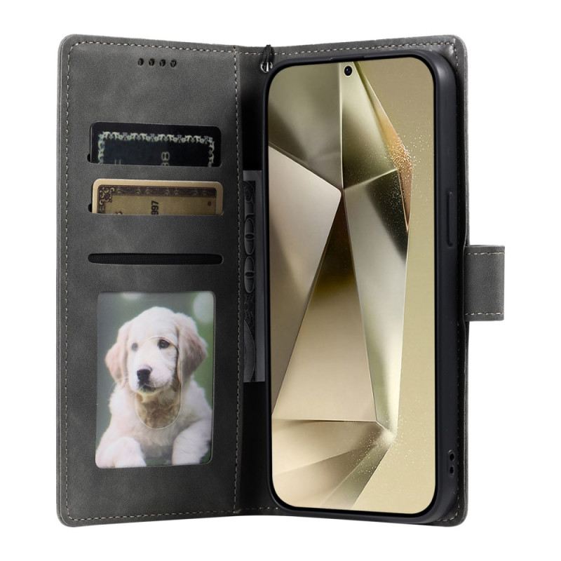 Lederhüllen Samsung Galaxy S25 Ultra 5g Mandala In Wildlederoptik