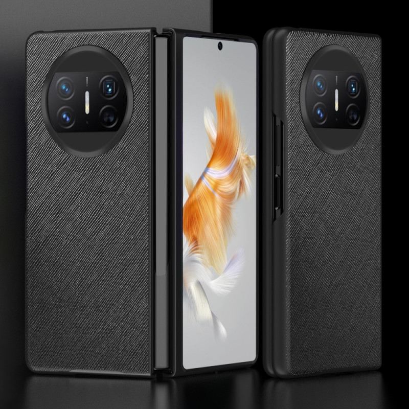 Hülle Huawei Mate X3 Handyhülle Gewebte Textur
