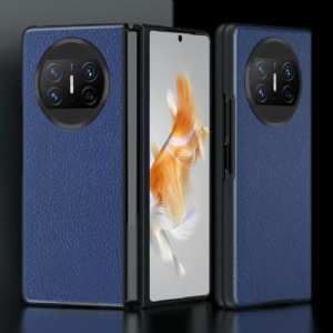 Hülle Huawei Mate X3 Litschi-lederoptik