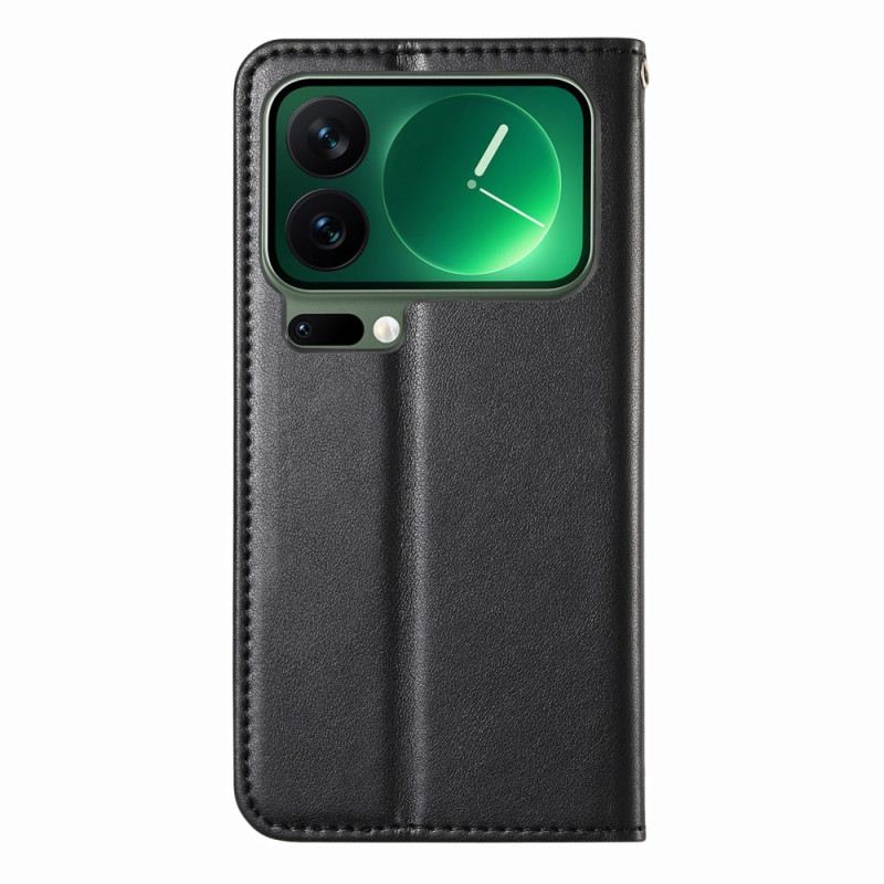 Flip Case Für Xiaomi 17 Pro Mit Elastischer Handschlaufe
