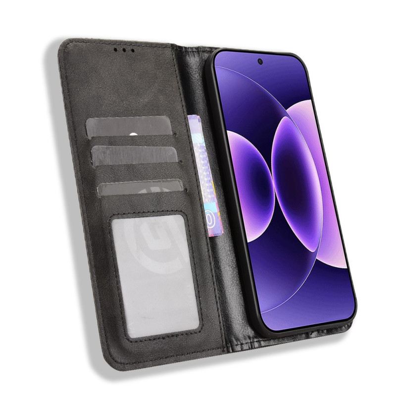 Flip Case Für Xiaomi 17 Pro Vintage-rahmen