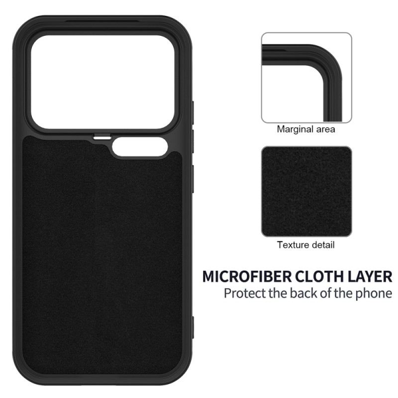 Hülle Für Xiaomi 17 Pro Flüssigsilikon Mit Lanyard