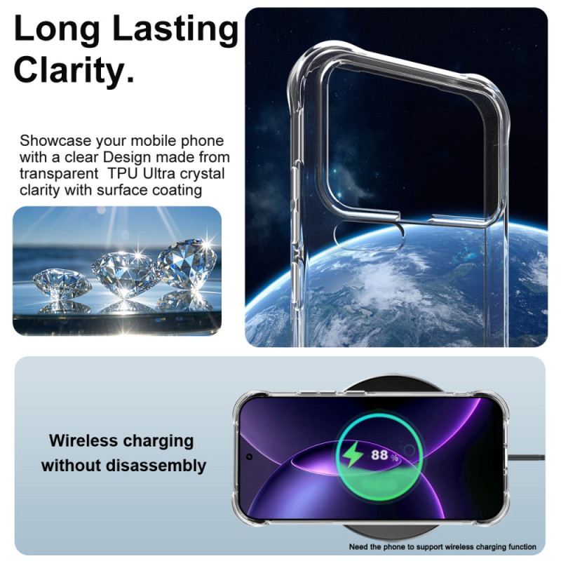 Hülle Für Xiaomi 17 Pro Imak - Stoßfester Schutz Mit Airbags Transparent