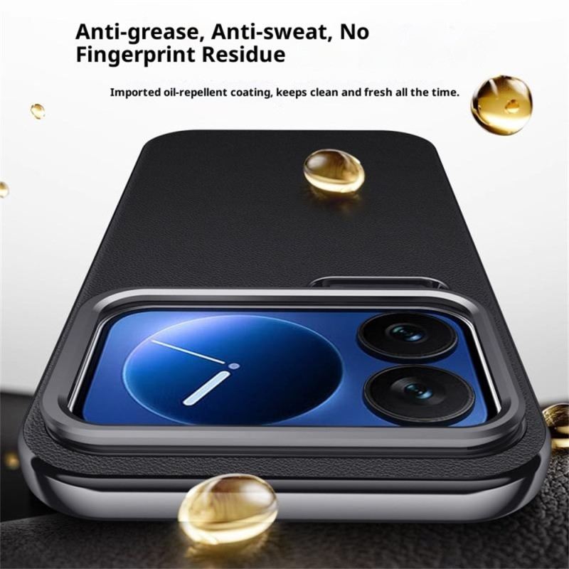 Hülle Für Xiaomi 17 Pro Integrierter Ständer Und Metallrahmen