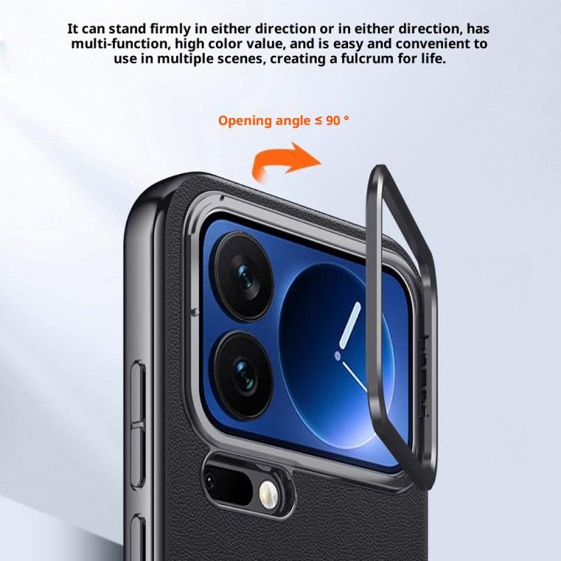 Hülle Für Xiaomi 17 Pro Integrierter Ständer Und Metallrahmen