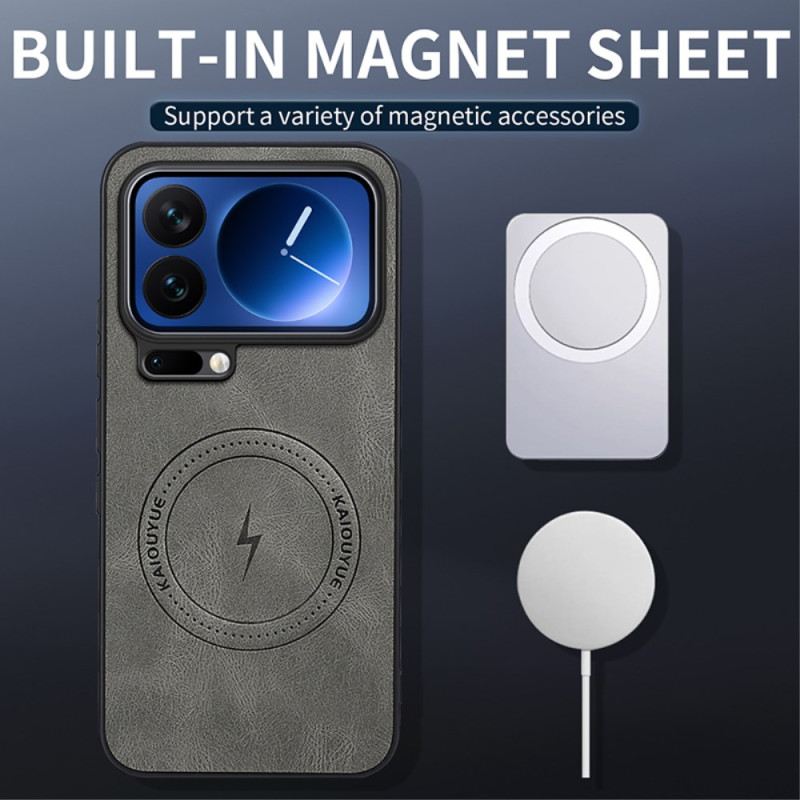 Hülle Für Xiaomi 17 Pro Magsafe-lederoptik