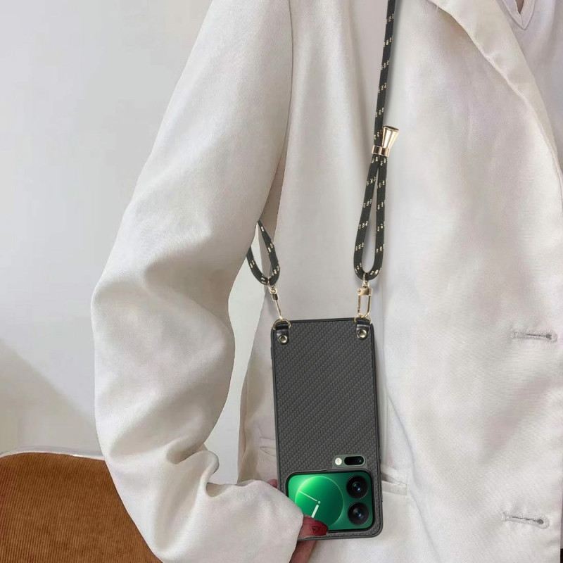 Hülle Xiaomi 17 Pro Handyhülle Carbonfaser-optik