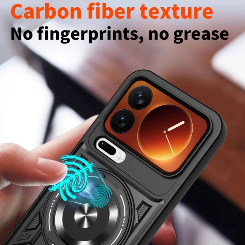 Hülle Xiaomi 17 Pro Handyhülle Magnetverschluss Mit Drehbarem Ständer