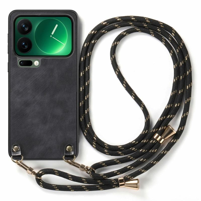 Hülle Xiaomi 17 Pro Kunstleder Im Retro-stil