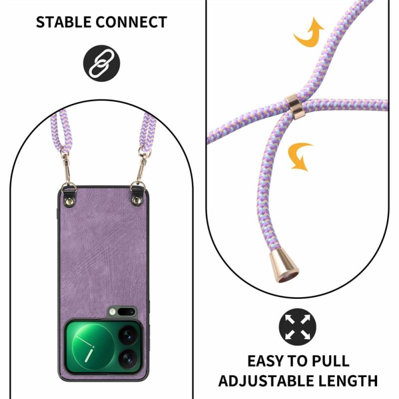 Hülle Xiaomi 17 Pro Kunstleder Im Retro-stil