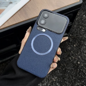 Hülle Xiaomi 17 Pro Magnetverschluss Mit Litschi-textur