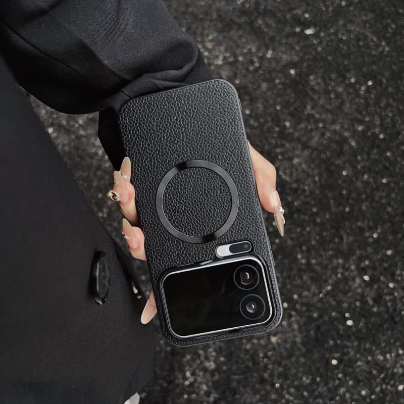 Hülle Xiaomi 17 Pro Magnetverschluss Mit Litschi-textur