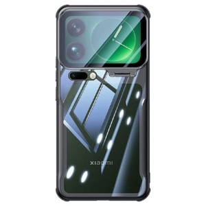 Hülle Xiaomi 17 Pro Transparenter Integrierter Ständer Und Kameraschutz