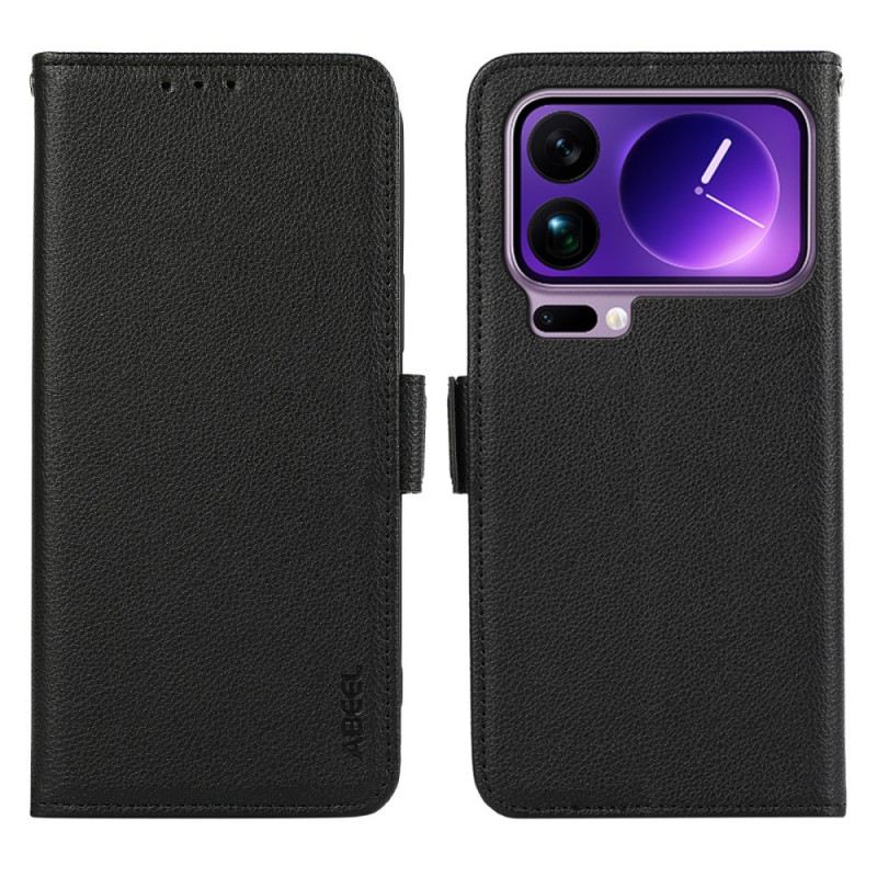 Lederhüllen Xiaomi 17 Pro Abeel-lederimitat