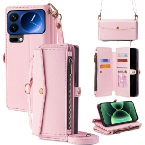 Lederhüllen Xiaomi 17 Pro Geldbörse Mit Schulterriemen