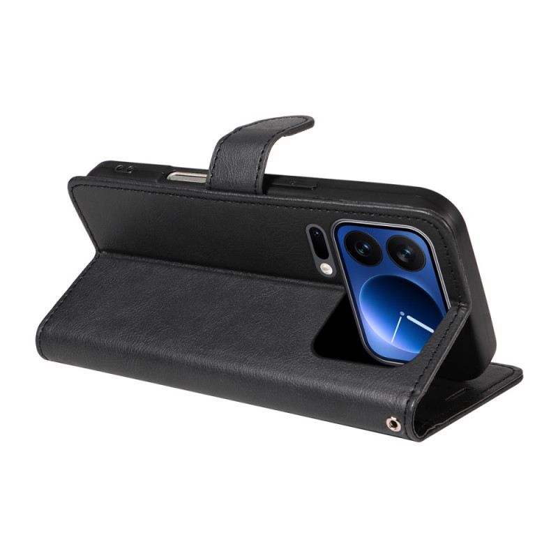 Lederhüllen Xiaomi 17 Pro Glattlederoptik