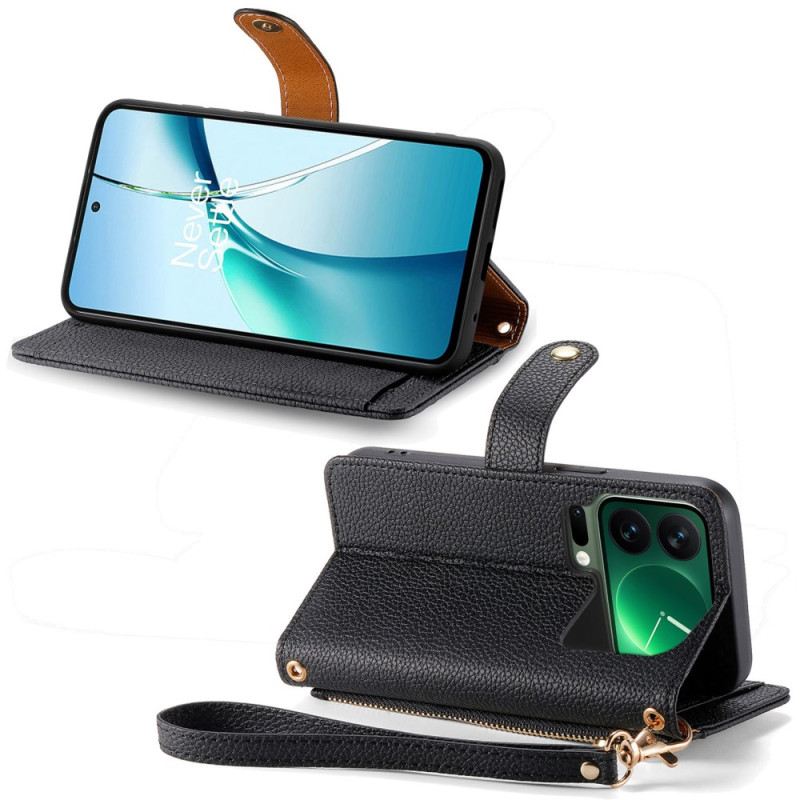 Lederhüllen Xiaomi 17 Pro Handyhülle Rfid-blockierendes Herzdesign