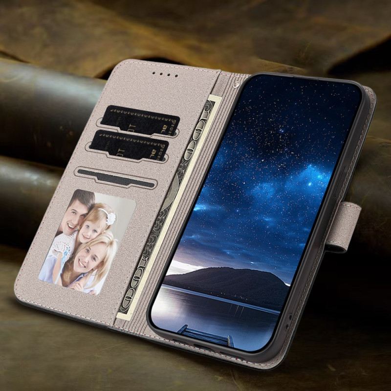 Lederhüllen Xiaomi 17 Pro Handyhülle Verstellbarer Ständer