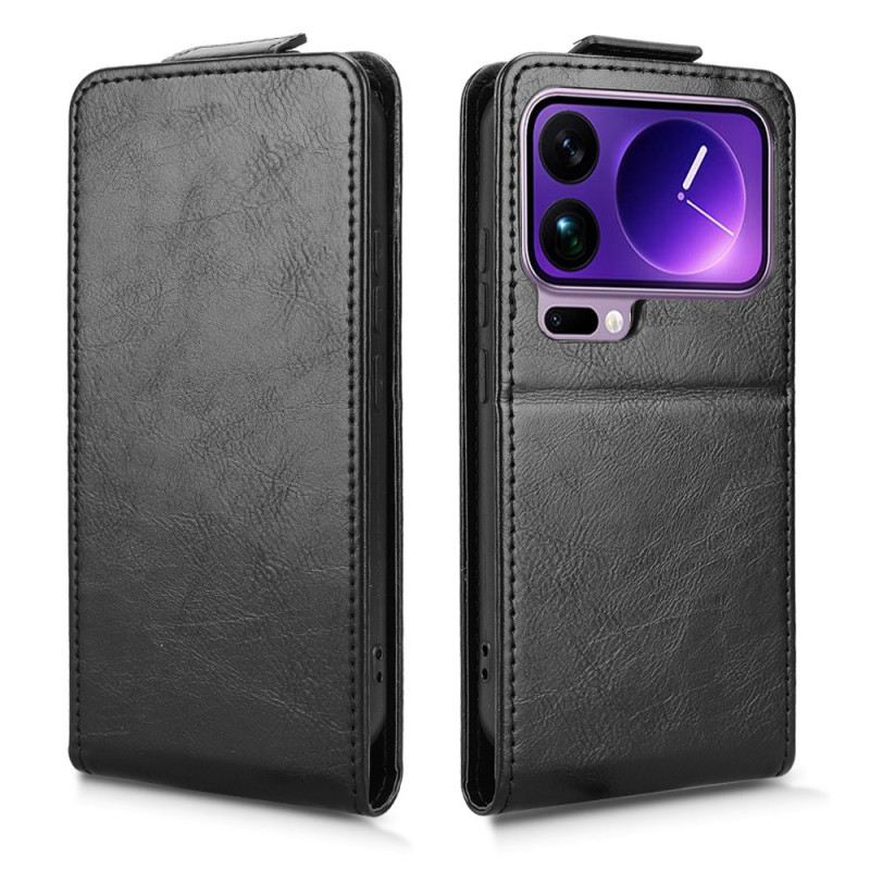 Lederhüllen Xiaomi 17 Pro Handyhülle Vertikale Klappe