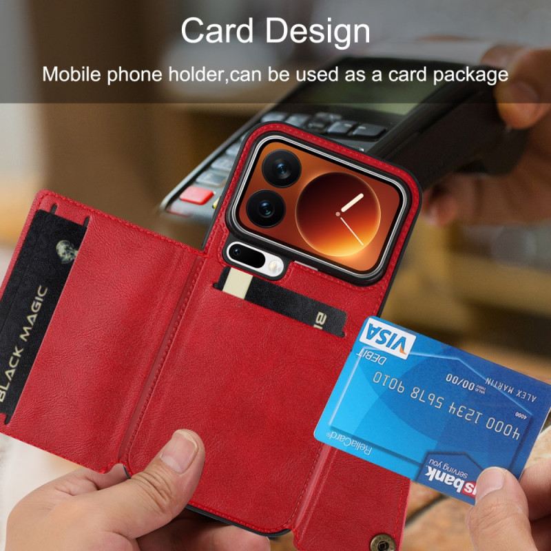 Lederhüllen Xiaomi 17 Pro Kartenhalter Und Ständer