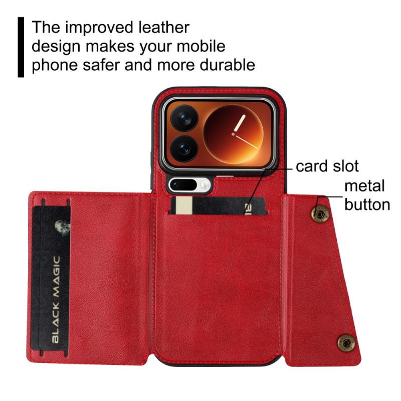 Lederhüllen Xiaomi 17 Pro Kartenhalter Und Ständer