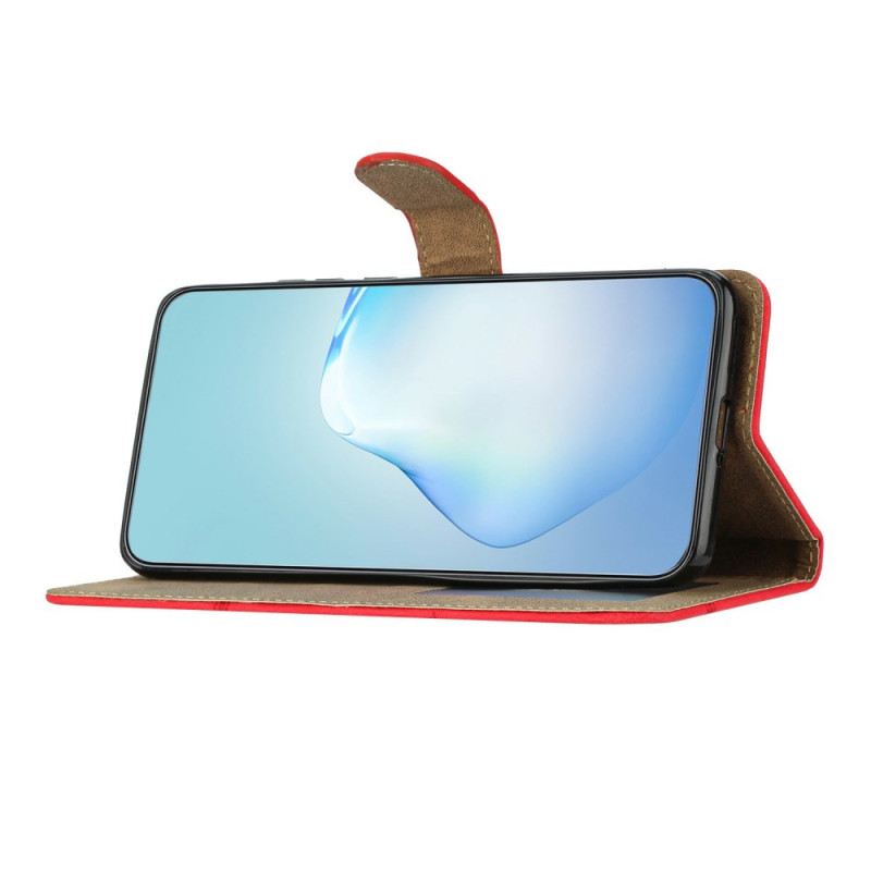 Lederhüllen Xiaomi 17 Pro Linienmuster