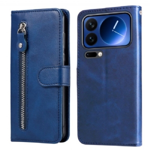 Lederhüllen Xiaomi 17 Pro Reißverschlusstasche