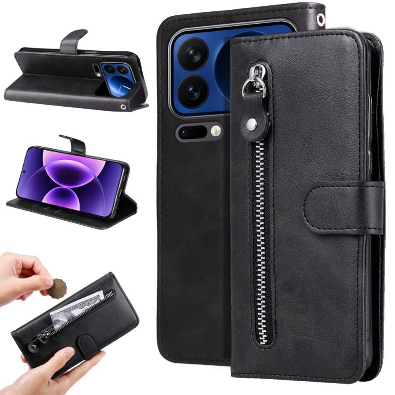 Lederhüllen Xiaomi 17 Pro Reißverschlusstasche