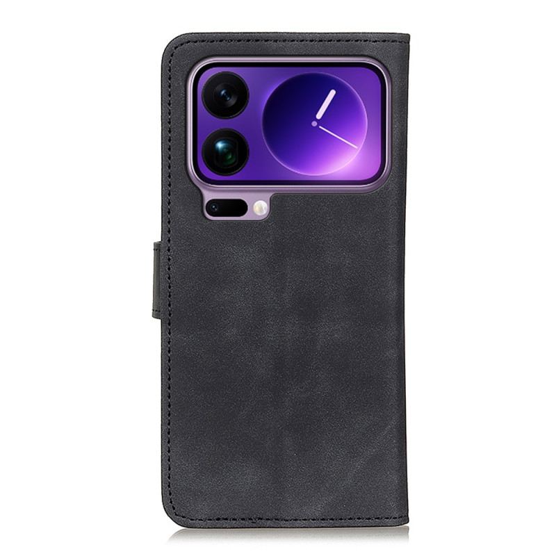 Lederhüllen Xiaomi 17 Pro Retro-khazneh-struktur