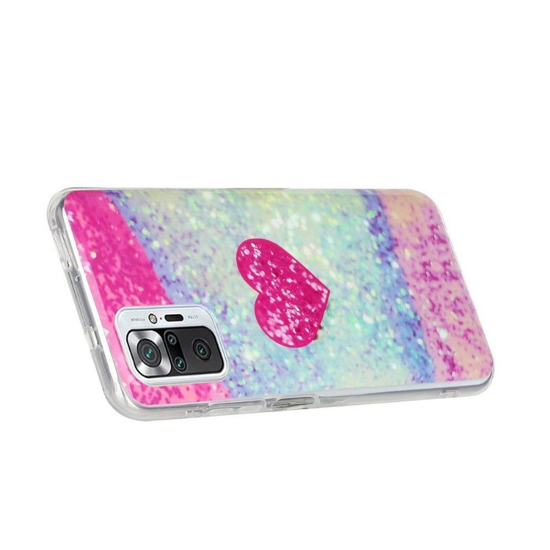 Handyhülle Für Xiaomi Redmi Note 10 Pro Coeur Rose
