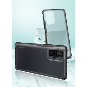 Hülle Für Xiaomi Redmi Note 10 Pro Armor Series Semi Transparent