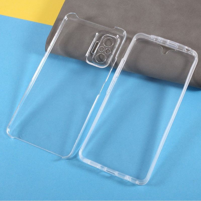 Hülle Für Xiaomi Redmi Note 10 Pro Avant Et Arrière Transparent