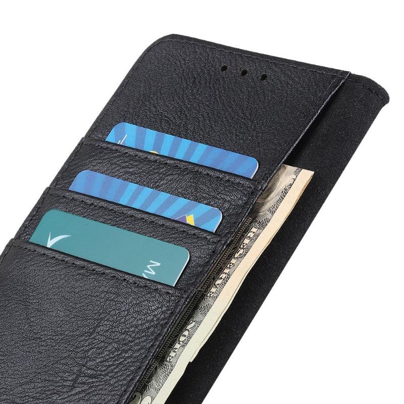 Lederhüllen Für Xiaomi Redmi Note 10 Pro Anti-Sturz Khazneh Effet Cuir Porte Cartes