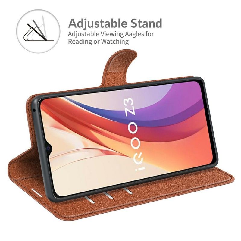 Flip Case Für Vivo Y72 5G Brieftasche Leder-stil