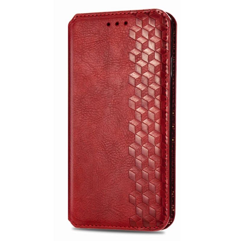 Effet Cuir Design Géométrique