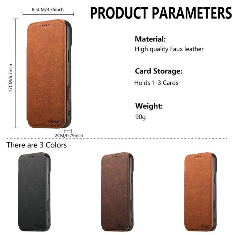 Flip Case Für iPhone Air Ultradünnes Magsafe Suteni