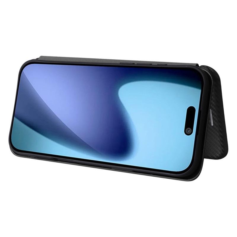 Flip Case iPhone Air Handyhülle Carbonfaser