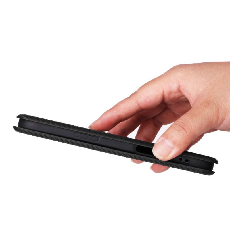 Flip Case iPhone Air Handyhülle Carbonfaser
