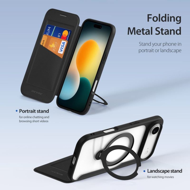 Flip Case iPhone Air Magsafe Skin X Pro Series Mit Ständer Dux Ducis