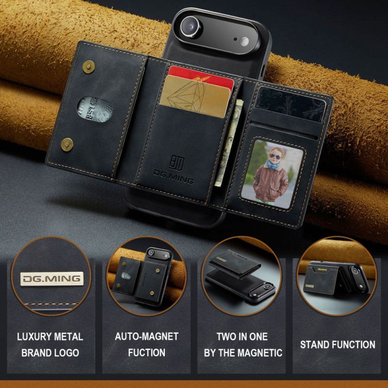 Hülle iPhone Air Handyhülle Abnehmbarer Kartenhalter Dg.ming