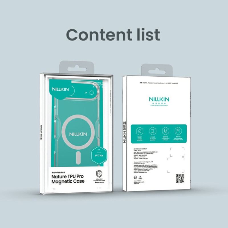 Hülle iPhone Air Handyhülle Magsafe-kompatibel Nature Pro Serie Nillkin
