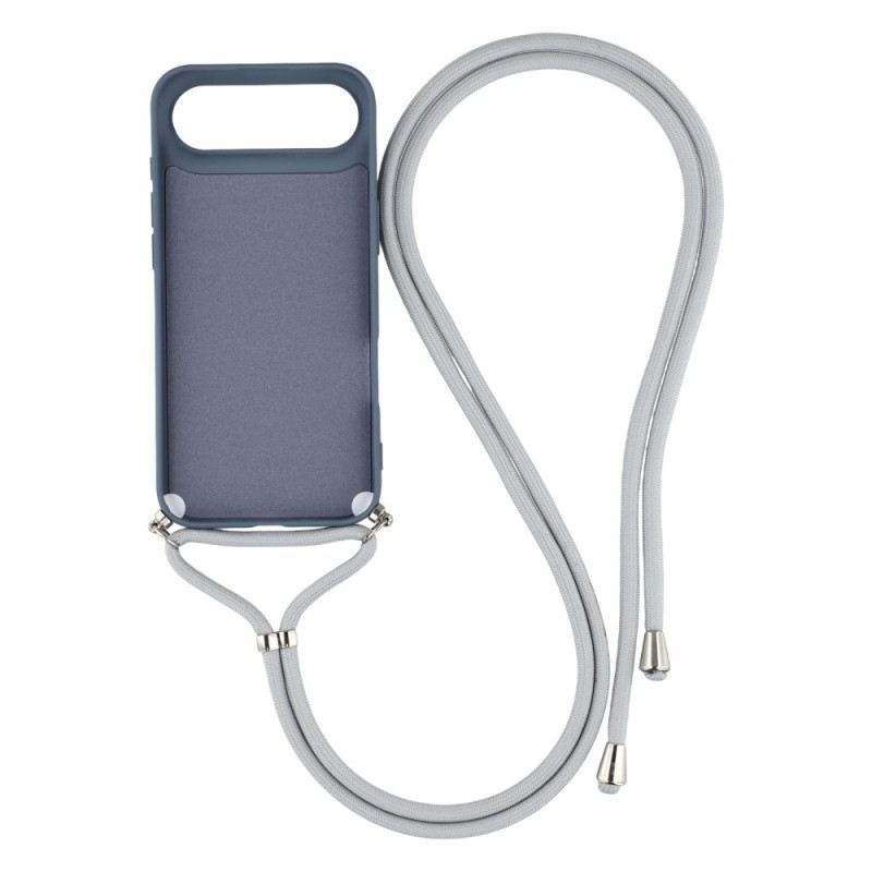 Hülle iPhone Air Klassischer Kartenhalter Mit Kordel