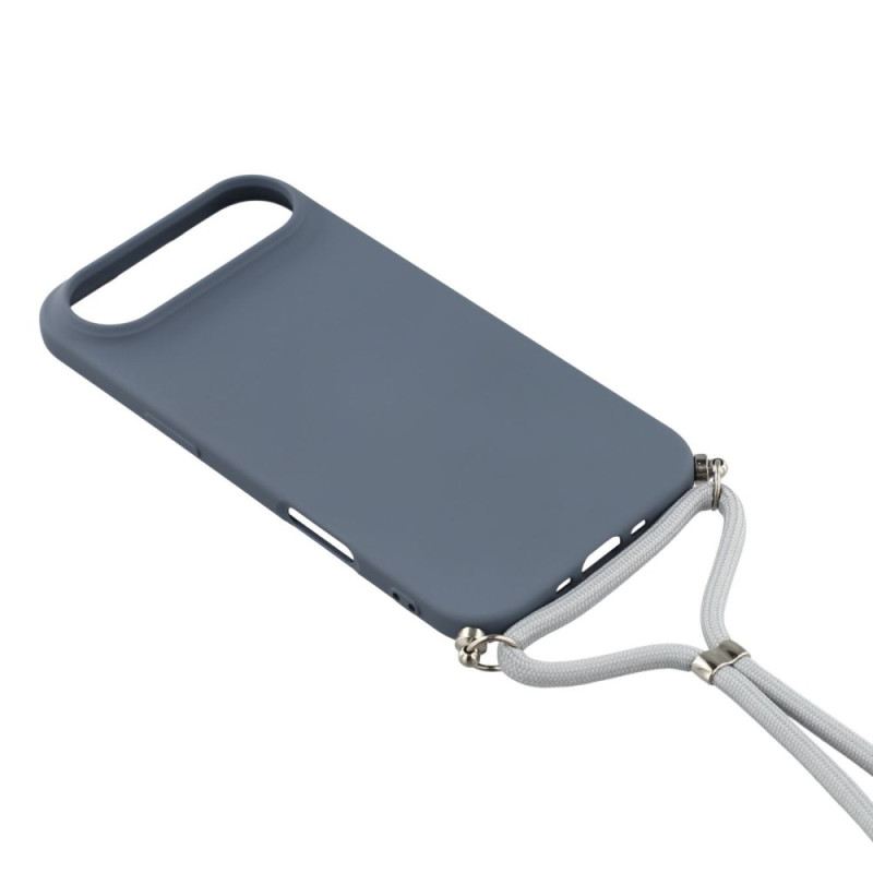 Hülle iPhone Air Klassischer Kartenhalter Mit Kordel