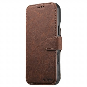 Lederhüllen Für iPhone Air Abnehmbare Magsafe-hülle Suteni