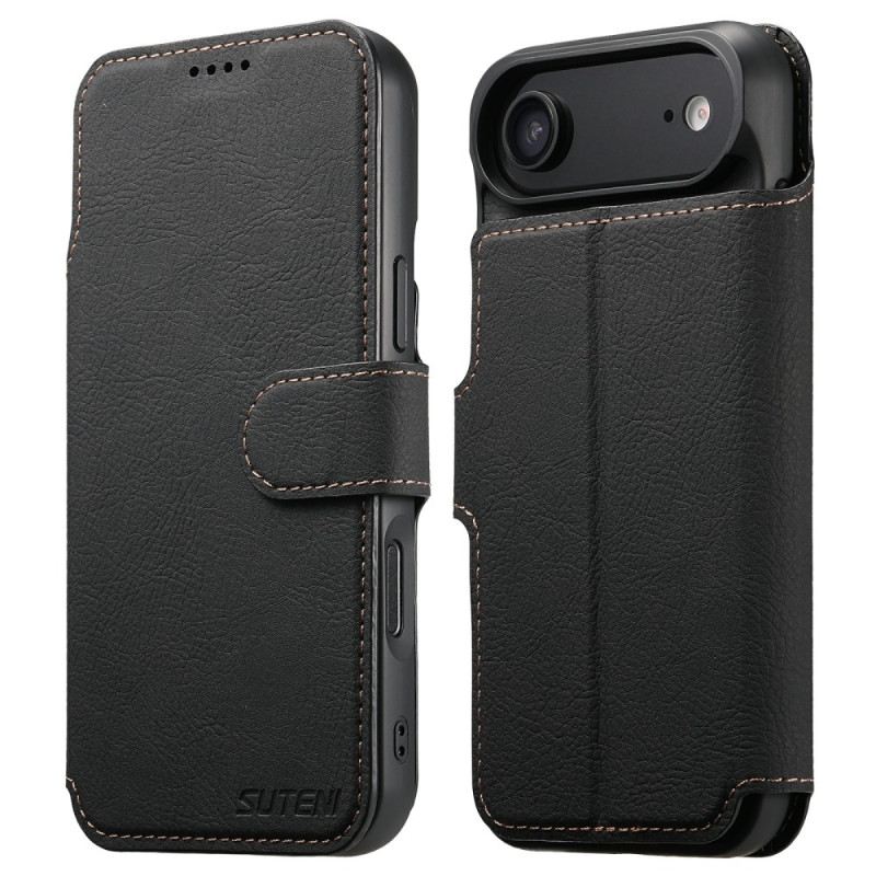 Lederhüllen Für iPhone Air Abnehmbare Magsafe-hülle Suteni