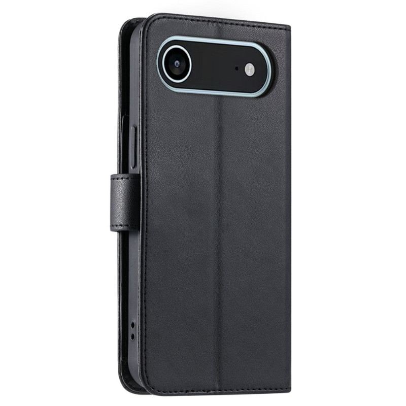 Lederhüllen Für iPhone Air Gesteppte Geldbörse Mit Lanyard Und Schulterriemen