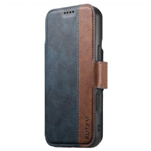 Lederhüllen iPhone Air Abnehmbare Magsafe 2-in-1-hülle Suteni