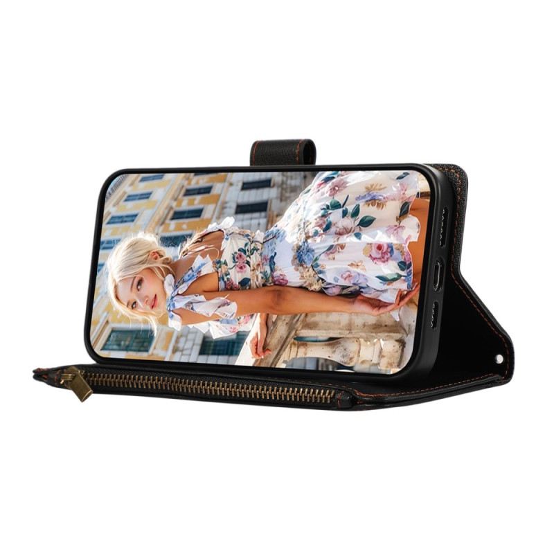 Lederhüllen iPhone Air Klassische Geldbörse