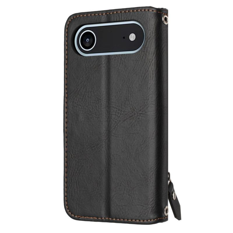 Lederhüllen iPhone Air Retro-geldbörse